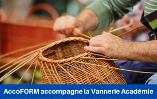 AccoForm accompagne la Vannerie Académie