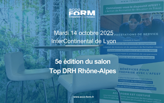 AccoFORM présent sur le salon TOP Décideurs RH Lyon